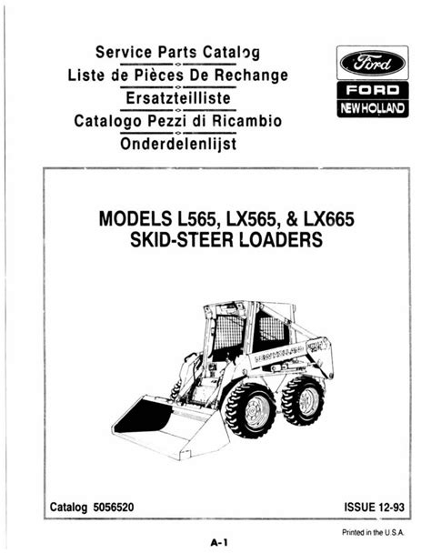 new holland skid steer lx665 parts manual|new holland lx565 specifications.